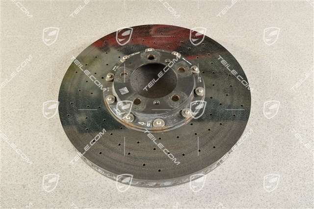 PCCB ceramik brake disc, 20-inch / 420mm, damaged, R