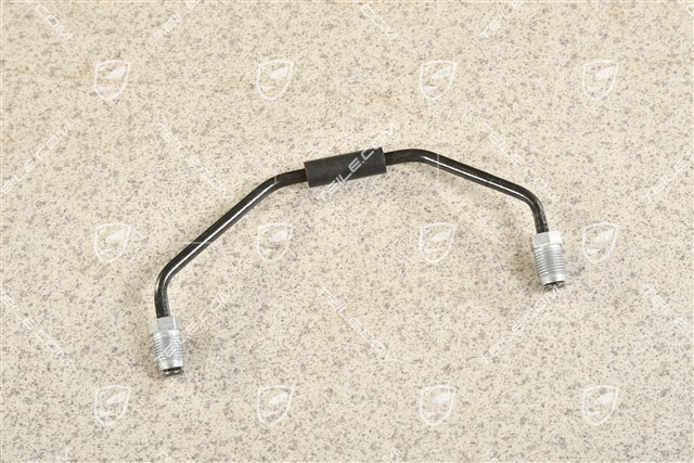 Przewód łączący zacisku hamulcowego przedniego Srebrnego / Czerwonego, L