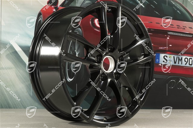 19" Felge Boxster S III, 8J x 19 ET57,Schwarz Hochglanz