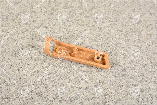 Trim cover, front seat rail adjuster, Sand beige, R