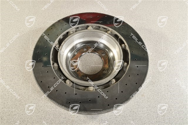 PCCB Ceramiczna tarcza hamulcowa tylna, uszkodzona (foto), R