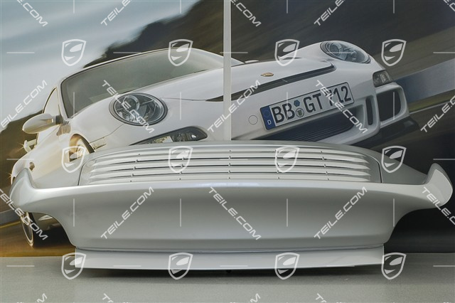 Turbo rear spoiler, incl. rear bonnet (engine lid), set incl. grille and all attachment parts