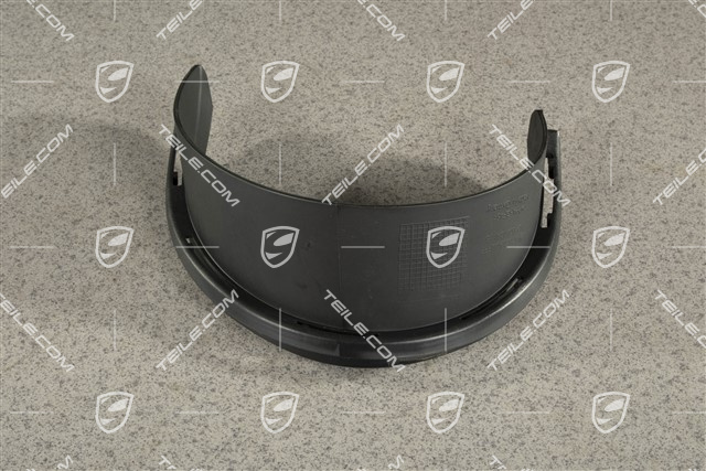 Endrohr Blende, Schwarz matt, GTS 4.0, L