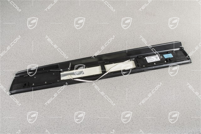 Listwa ozdobna, stal szlachetna, podświetlana, z napisem "Cayman", R