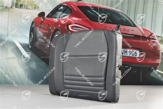 Oparcie tylnego siedzenia, skóra, metropole blue, Coupe, L