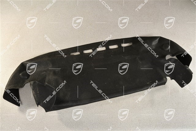 Hutablage Teppichverkleidung, schwarz