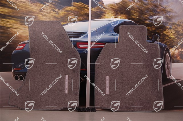 Komplet dywaników podłogowych, 2-częściowy, modele z BOSE Surround Sound-System, kamienny szary Komplet dywaników podłogowych, 2-częściowy, modele z BOSE Surround Sound-System, kamienny szary