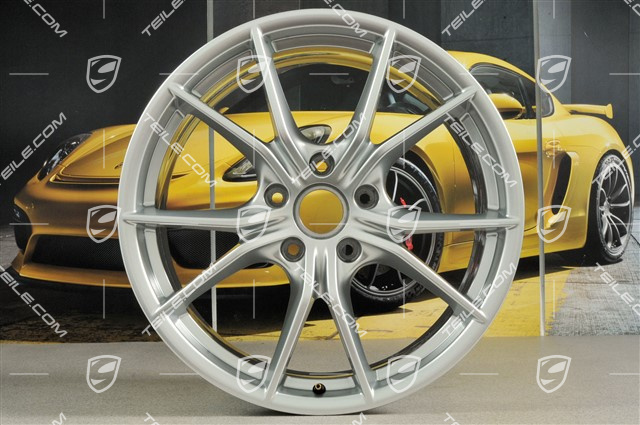 20-inch wheel Carrera S (IV), 8,5J x 20 ET49, Brilliant Chrome finish