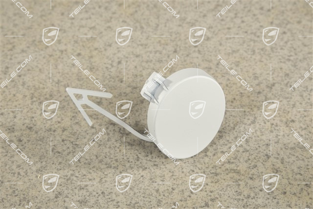 Tow hook hole plug