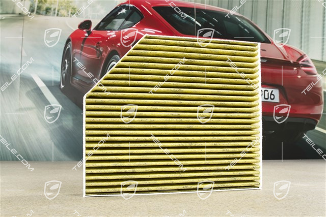 Filtr powietrza kabiny pasażerskiej, aktywny