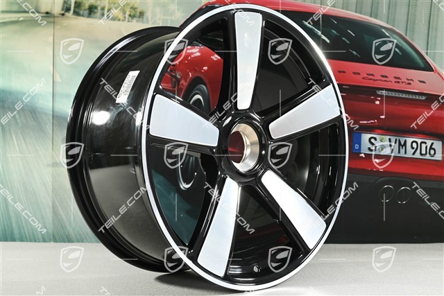 20" Felga Sport Classic, 9J x 20 ET44, czarny wysoki połysk