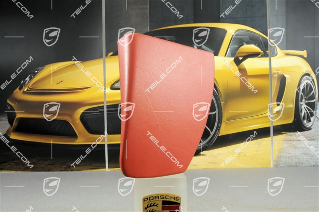 Blende vorne, obere Mittekonsole, Leder, "Boxster" rot, R Blende vorne, obere Mittekonsole, Leder, "Boxster" rot, R