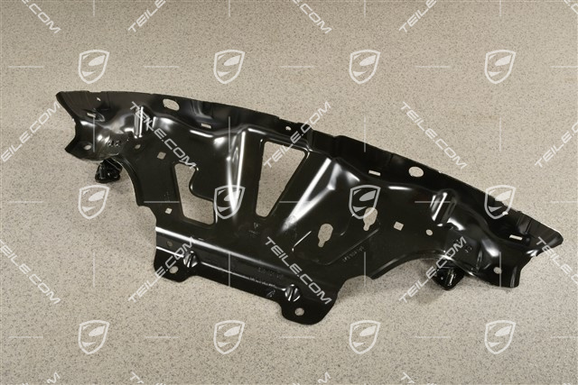 Front bumper retaining bracket, centre