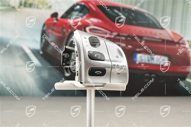 Schaltmodul mit Schaltpaddel, Tiptronic, Galvanosilber, R