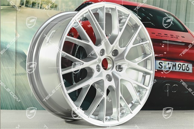 21" Felga Panamera Sport Design, 10,5J x 21 ET71, do kół zimowych, brilliant chrome