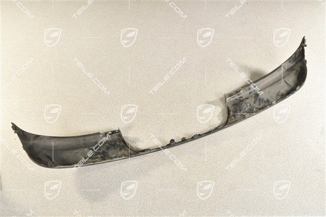 Blende hinten, Stoßstange Unterteil, Sportabgasanlage, Schwarz