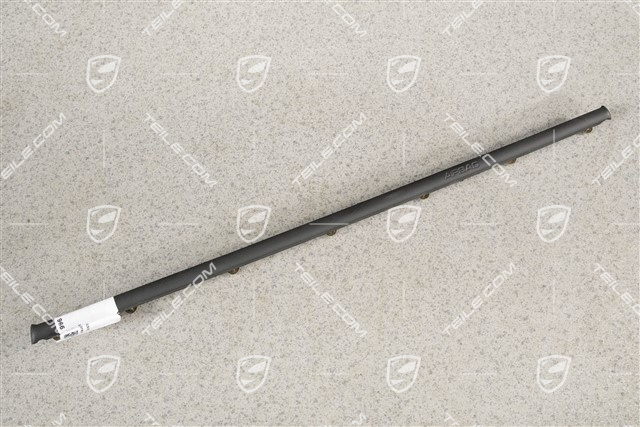 Listwa do konsoli, Skóra, Czarna, Strona pasażera