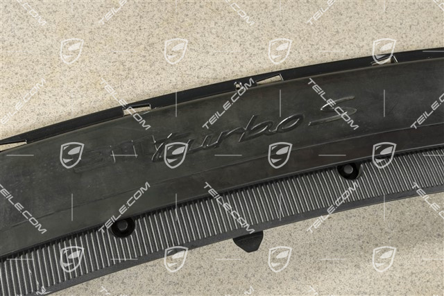 Spoiler kompletny Turbo S, czarny