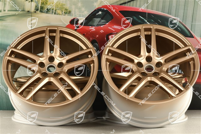 20" Felgensatz "Macan Turbo", 9J x 20 ET26 + 10J x 20 ET19, CMS, neodyme