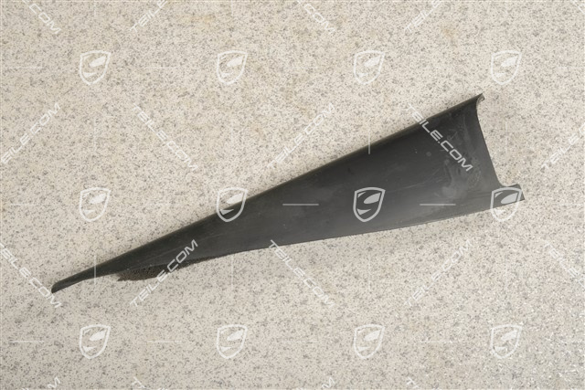 Hintertür Abdeckung, Schwarz, L