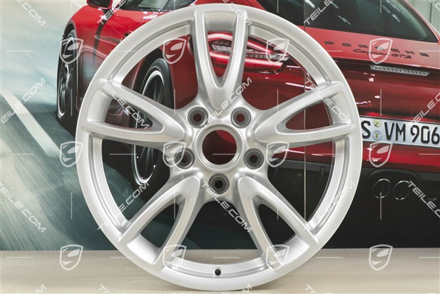 18-inch Carrera IV (Facelift) wheel, 8J x 18 ET57