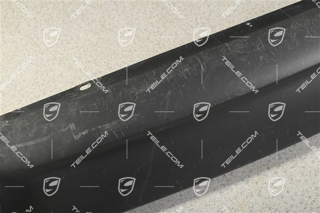 Untere Abdeckung / Diffusor, Stoßstange hinten, Schwarzmatt (schlechter Sehzustand)