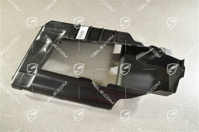 Turbo, Prowadnica powietrza, czarny mat, R