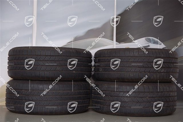 19" Koła wielosezonowe Cayenne Design II, 4x felgi 8,5 J x 19 ET 59 + 4x opony Good Year 265/50 R 19 110Y XL, bez czujników RDK