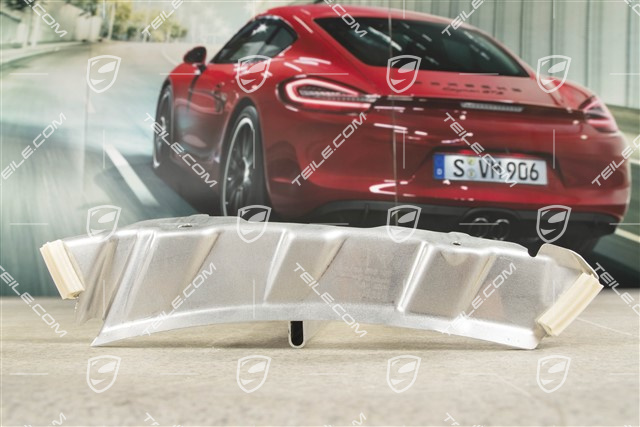Turbo, Hitzeschutz / Hitzeschild Heckstoßstange, Unten, L