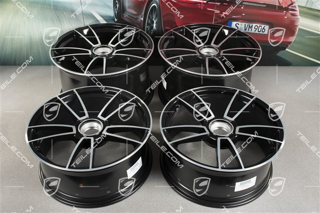 20+21" Komplet felg Turbo Sport 4, felgi: przednie 9J x 20 ET41 + tylne 11,5J x 21 ET67