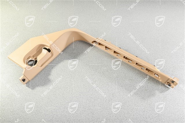 Tapicerka słupka-A, część dolna, beżowa / Luxor Beige, L