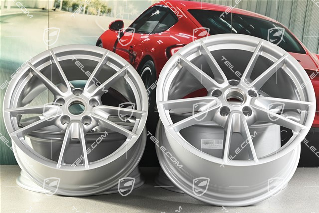 19+20" komplet felg Carrera, felgi: przednie 8,5J x 19 ET52 + tylne 11J x 20 ET80