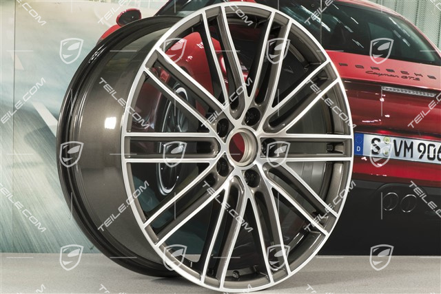 21" Komplet felg Turbo IV, 9,5J x 21 ET71 + 11,5J x 21 ET69