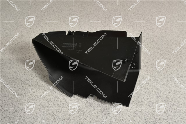 Turbo, Prowadnica powietrza, czarna, L