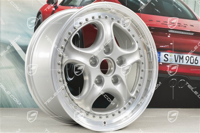 18" Carrera RS komplet felg, Speedline, 8J x 18 ET52 + 10J x 18 ET65