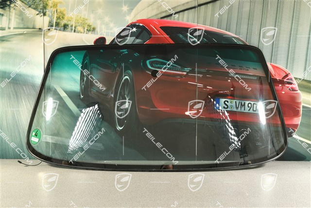 Frontscheibe getönt, mit Grünkeil