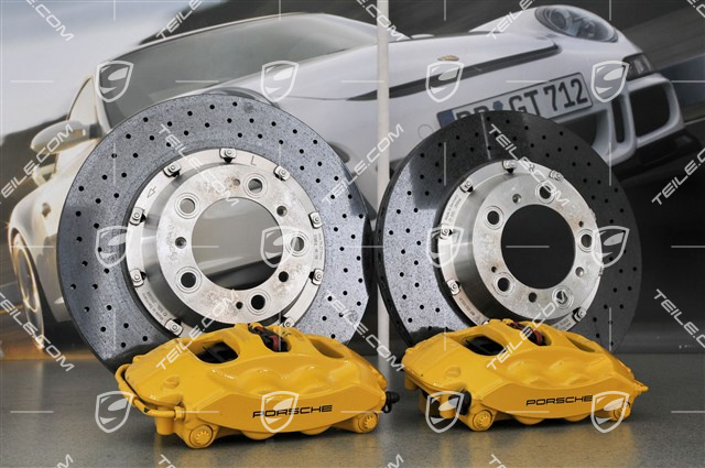 PCCB Panamera ceramic brake kit (4 brake discs, 4 callipers + pads)