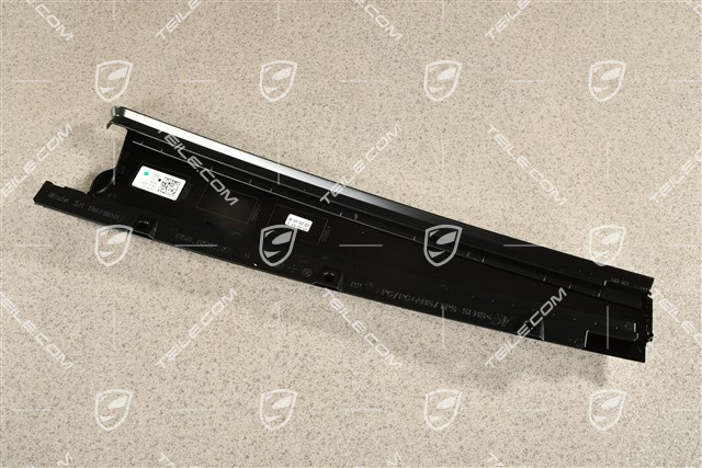 Cover, B-pillar, Rear door, front, R