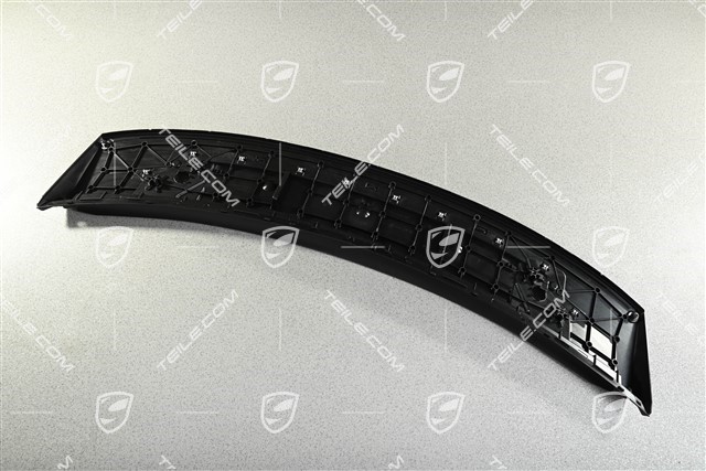 Rear lid, spoiler / wing housing - lower part, black matte