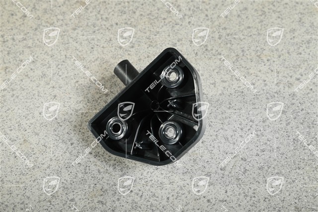 Lagerbock / Scharnier, Coupe, Kofferraumabdeckung / Rollo, Schwarz, L
