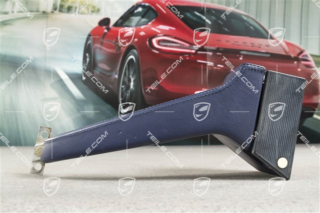 Uchwyt zamykania drzwi, skóra, Cobalt blue, R