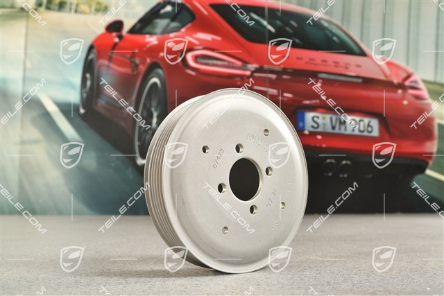 Riemenscheibe für Wasserpumpe 2,9L / 3,0L, mit 4 Schraube montiert