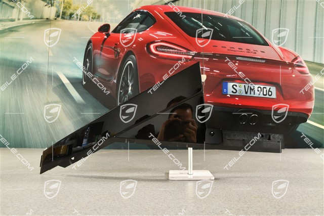 C-Säule Außen Blende, Vorne, Schwarz, L