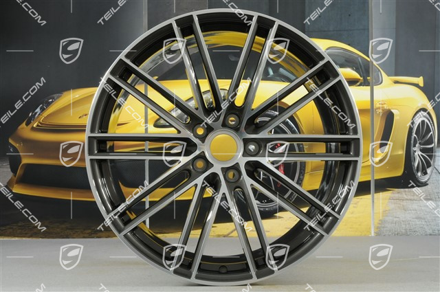 22-inch wheel rim set, Turbo IV, 10J x 22 ET48 + 11,5J x 22 ET61