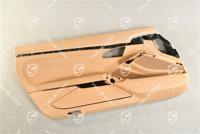 Türverkleidung, Leder, Bose, Luxorbeige, Ohne Zierblende, L