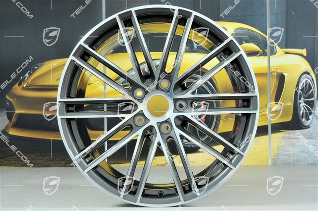 20" Felge 911 Turbo IV, 11,5J x 20 ET76, Titan