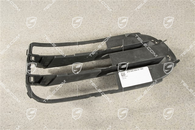 S / 4S Facelift, Trim cover for air inlet, lateral, R