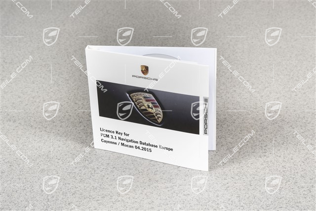 Navigation software update, Europe PCM 3.1 / 04.2015