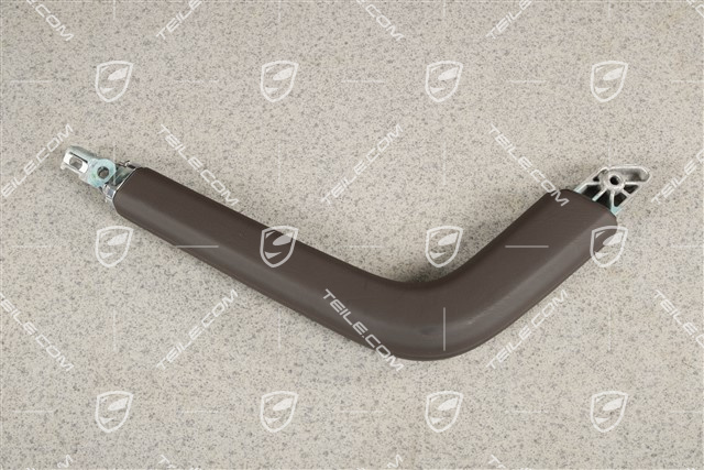 Rączka konsoli środkowej, Skóra, Espresso, R