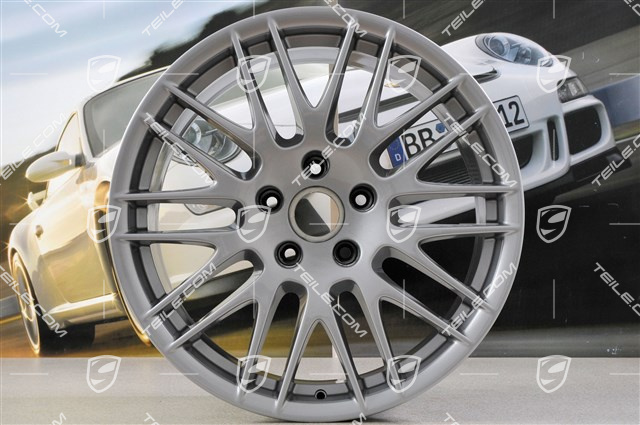 20" Felga RS Spyder Design, 9,5J x 20 ET47, srebro dekoracyjne/tytan